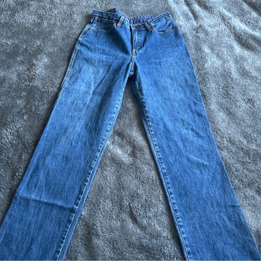 Wrangler Blue Straight Leg Jeans Classic Style